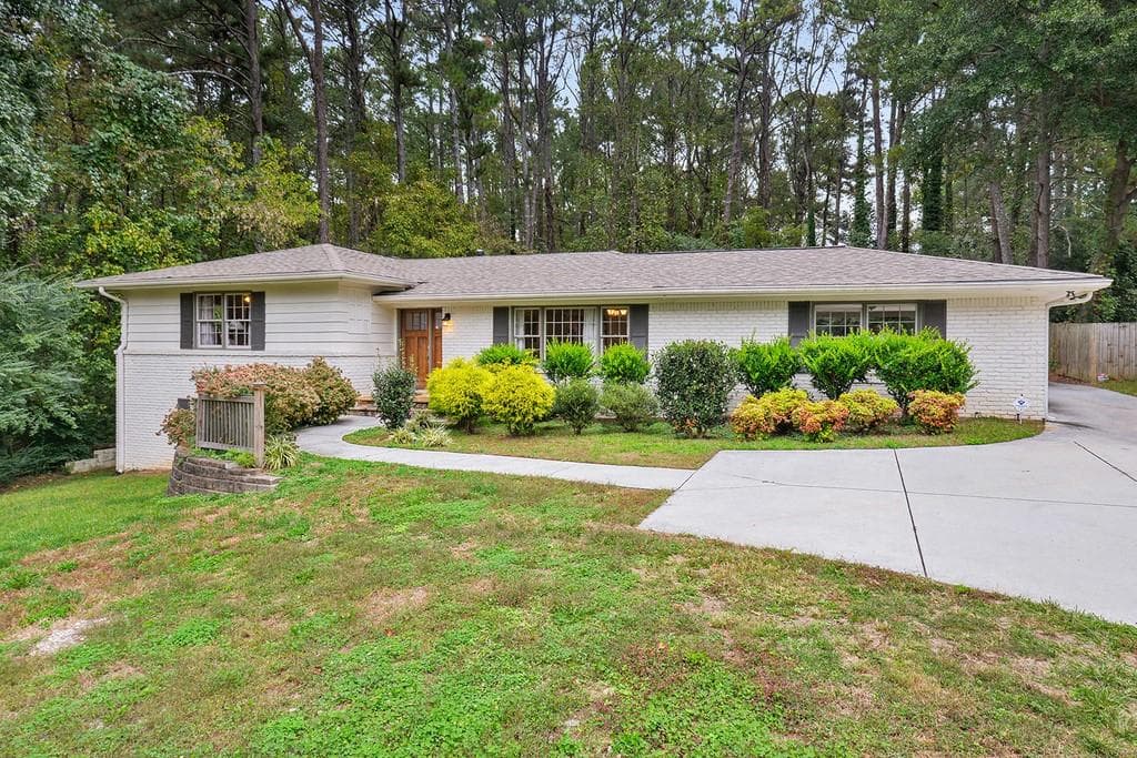 4 bedroom, 4 bathroom, 3,207 sq ft single family residence sold at 4168 Briarcliff Road, Atlanta, GA 30345