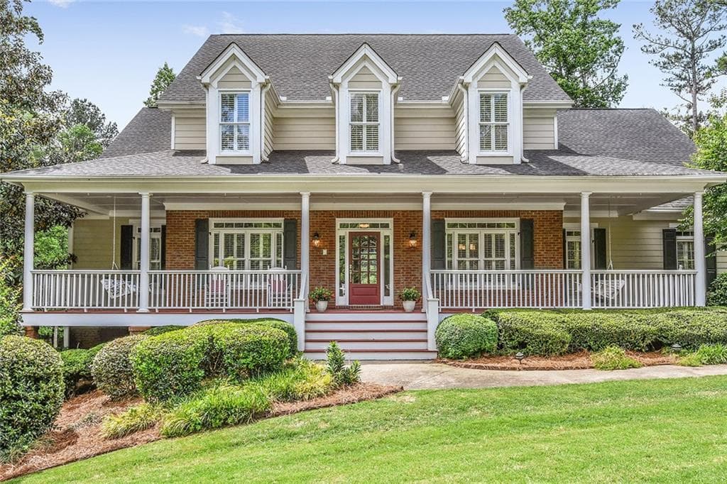 5 bedroom, 6 bathroom, 5,800 sq ft single family residence sold at 550 N Burgess Trail, Milton, GA 30004