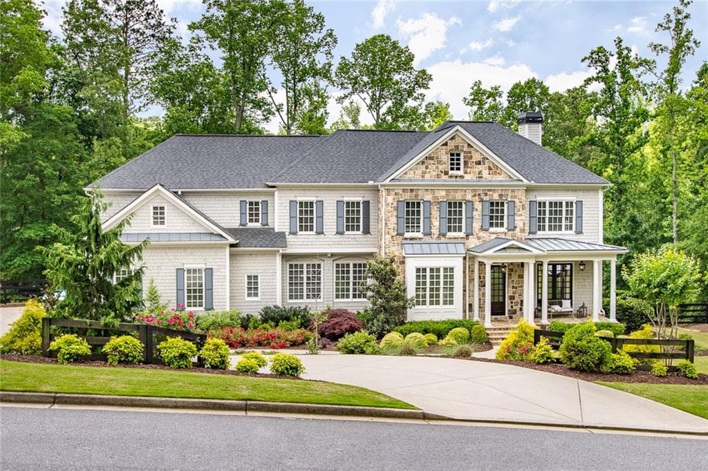 6 bedroom, 5 bathroom, 6,450 sq ft single family residence sold at 13467 Hipworth Road, Milton, GA 30004