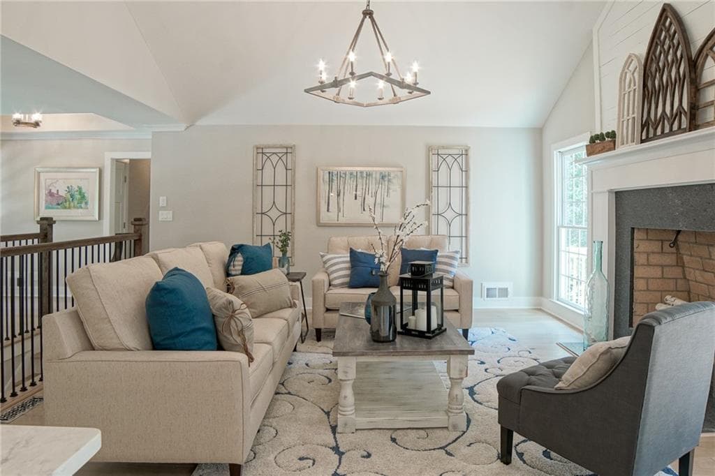4 bedroom, 4 bathroom, 3,469 sq ft single family residence sold at 400 Knoll Woods Terrace, Roswell, GA 30075