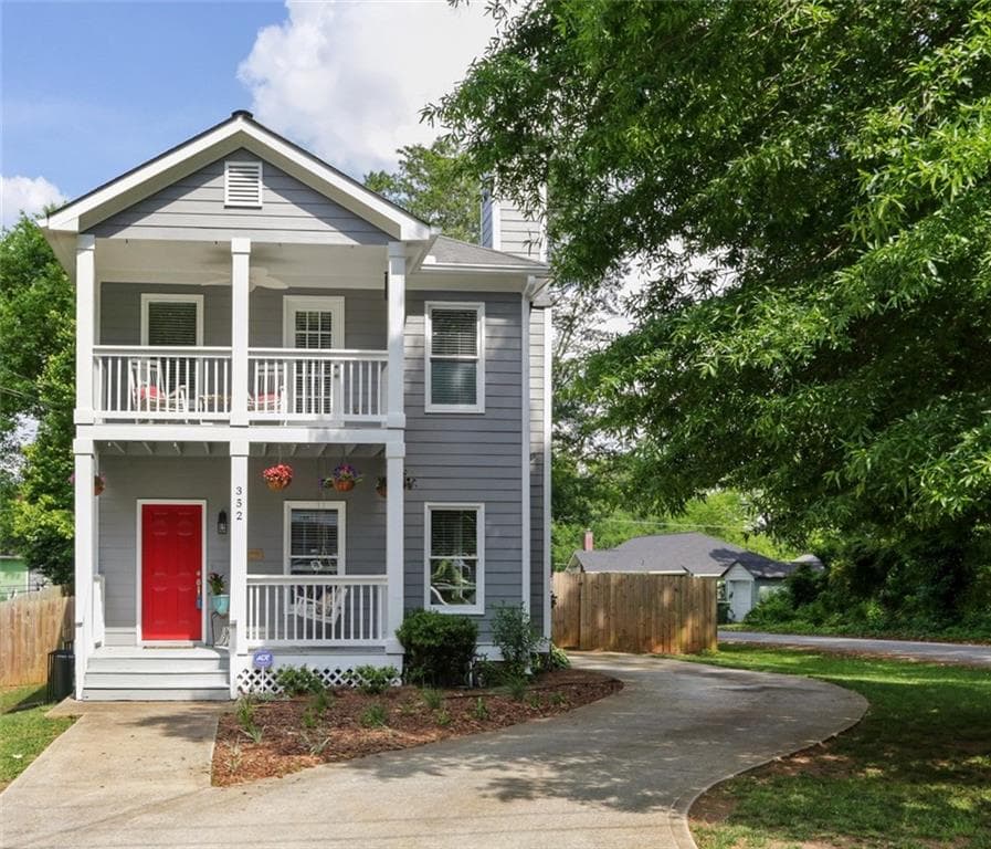 4 bedroom, 3 bathroom, 1,540 sq ft single family residence sold at 352 Inman Street, Atlanta, GA 30310