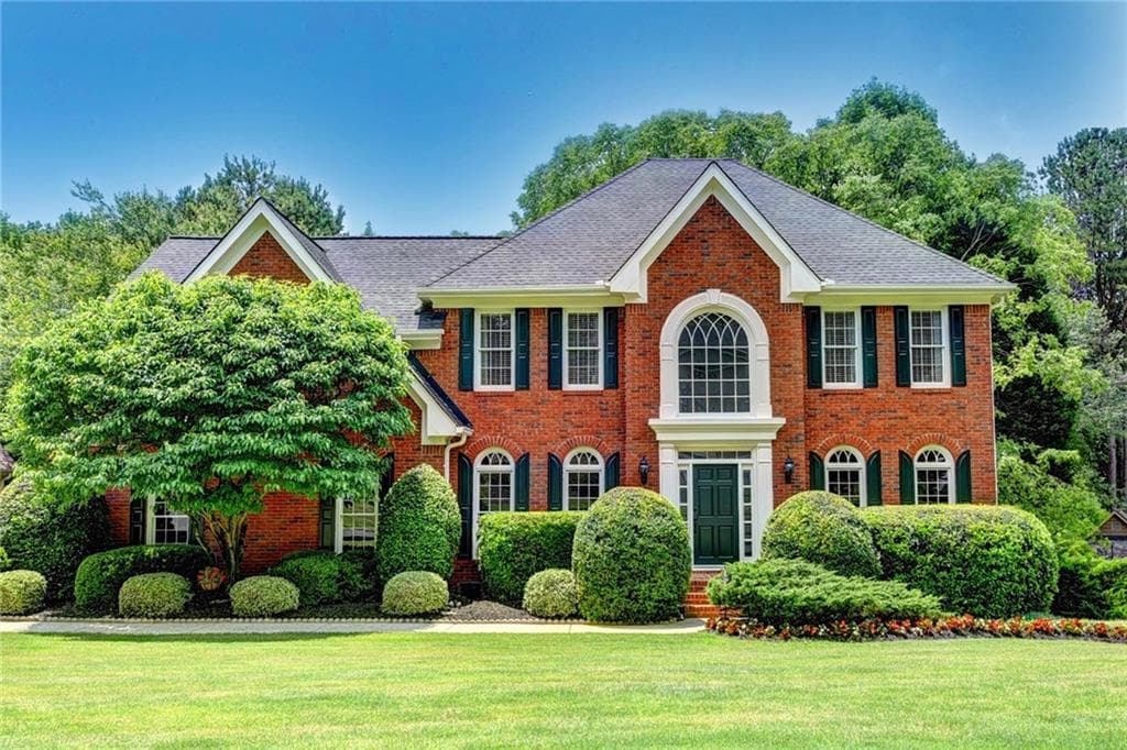 5 bedroom, 3 bathroom, 4,571 sq ft single family residence sold at 9310 Chapelwood Drive, Alpharetta, GA 30022