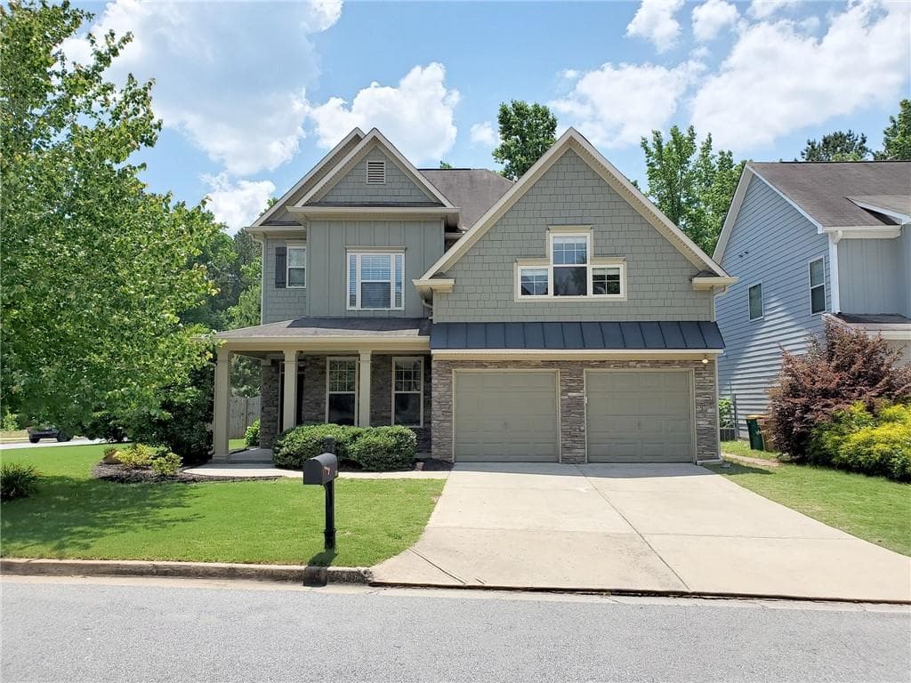 4 bedroom, 3 bathroom, 2,232 sq ft single family residence sold at 301 Downing Creek Trail, Canton, GA 30114