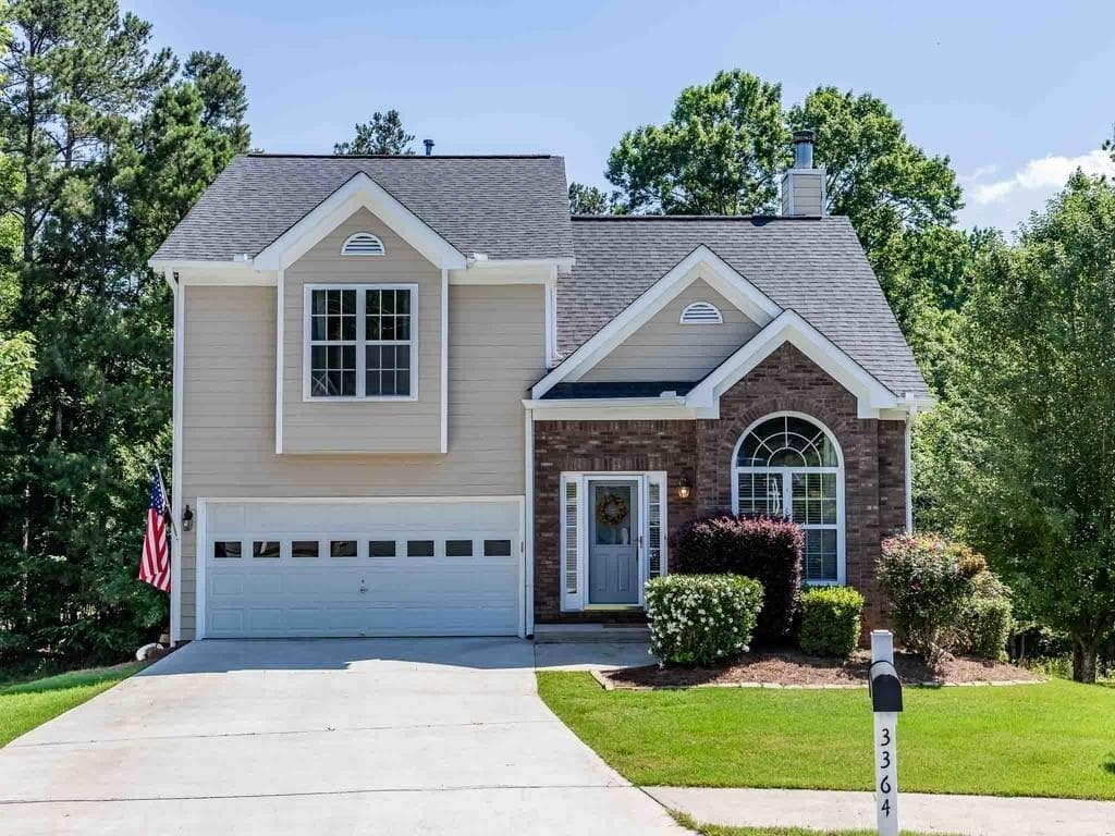4 bedroom, 4 bathroom, 1,744 sq ft single family residence sold at 3364 MCEVER PARK Circle, Acworth, GA 30101 — photo 1 of 1