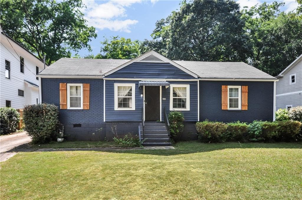 2 bedroom, 1 bathroom single family residence sold at 268 Rockyford Road, Atlanta, GA 30317