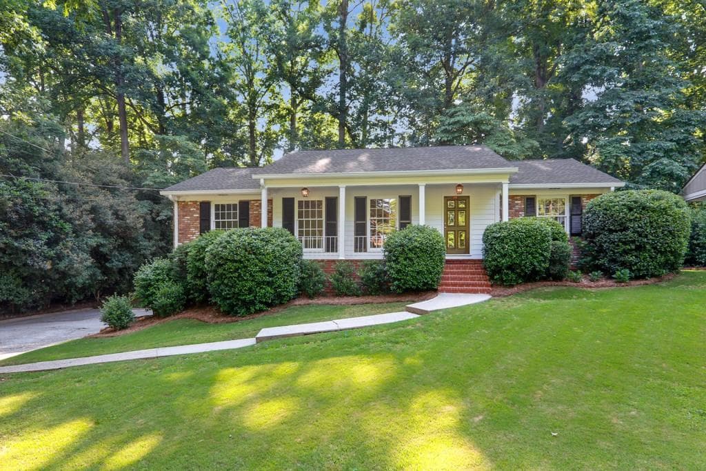 2 bedroom, 2 bathroom, 1,581 sq ft single family residence sold at 5555 Sherrell Drive, Atlanta, GA 30342