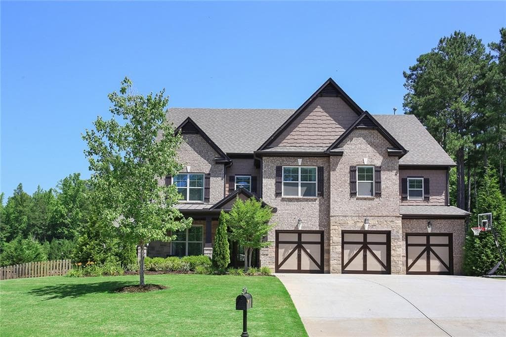 6 bedroom, 5 bathroom, 5,988 sq ft single family residence sold at 4055 Tivoli Way, Alpharetta, GA 30004