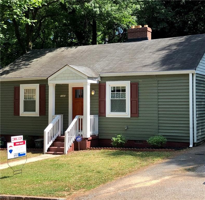 4 bedroom, 2 bathroom, 1,244 sq ft single family residence sold at 1541 McPherson Avenue, Atlanta, GA 30316