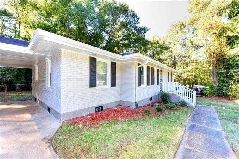 3 bedroom, 1 bathroom single family residence sold at 2022 Lilac Lane, Decatur, GA 30032