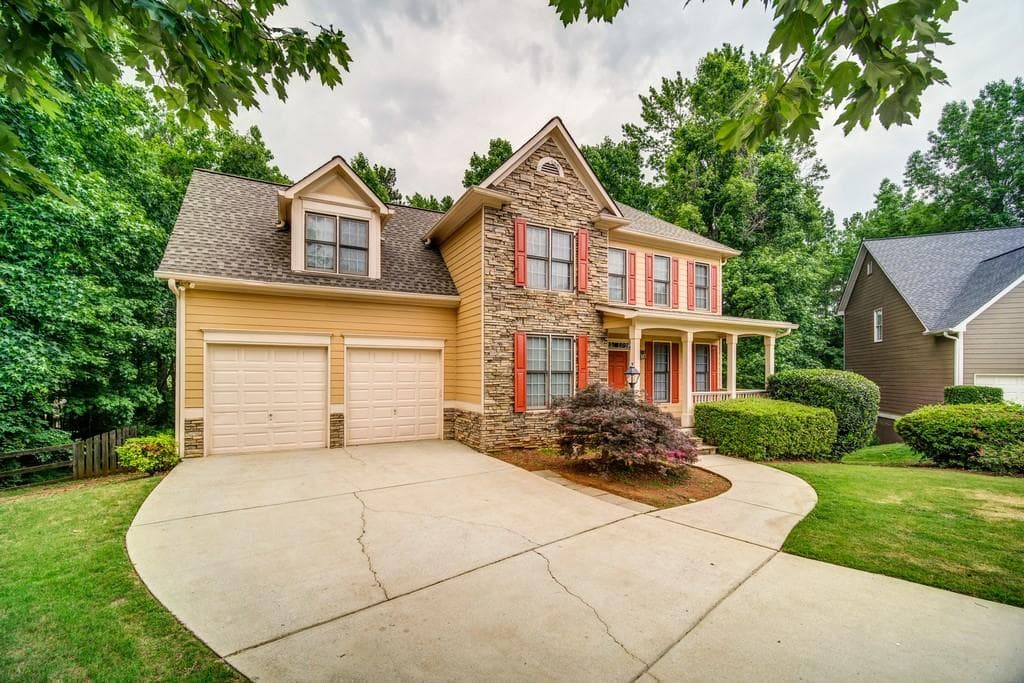 5 bedroom, 3 bathroom, 2,838 sq ft single family residence sold at 1150 Harbormist Court, Powder Springs, GA 30127