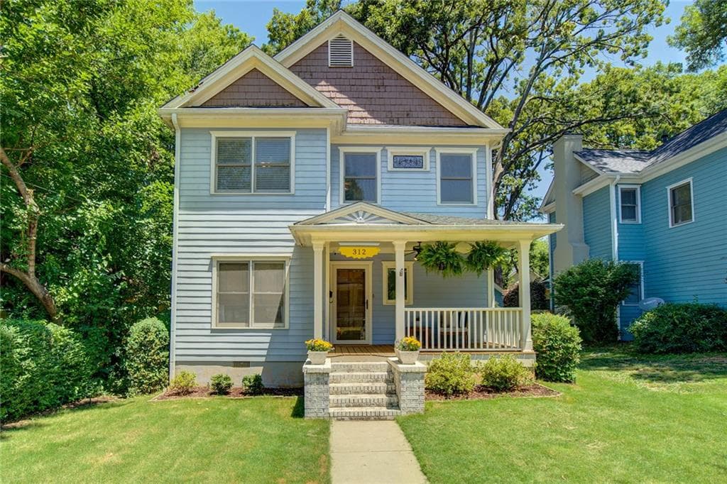 3 bedroom, 3 bathroom, 1,828 sq ft single family residence sold at 312 Bass Street, Atlanta, GA 30315