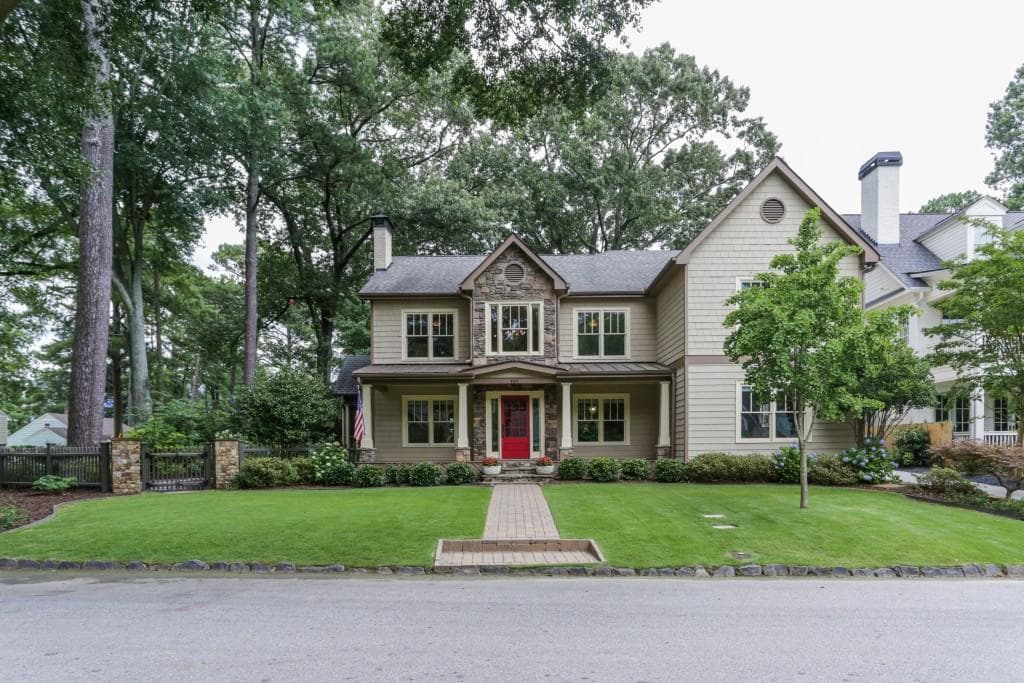 4 bedroom, 4 bathroom, 3,450 sq ft single family residence sold at 2217 Virginia Place, Atlanta, GA 30305