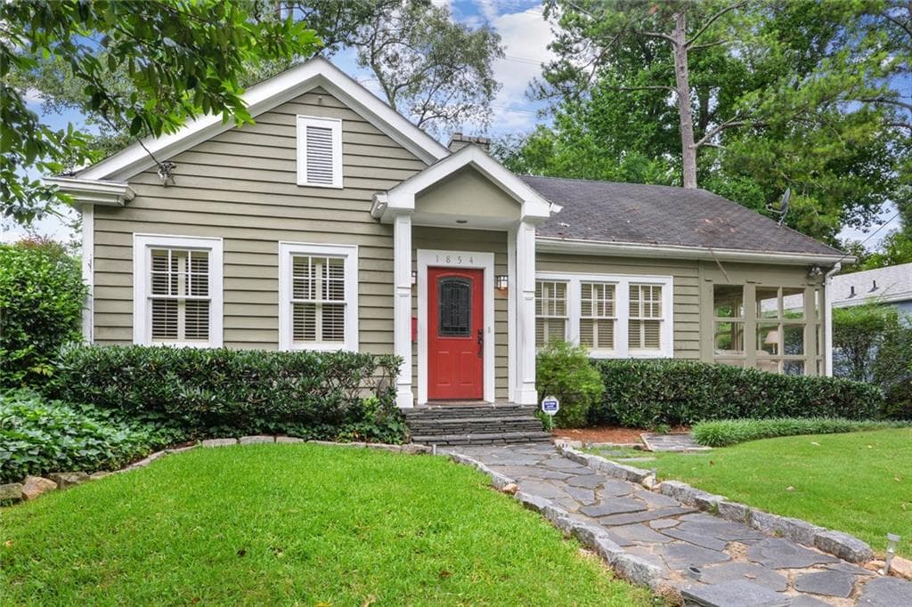2 bedroom, 2 bathroom, 1,940 sq ft single family residence sold at 1854 Flagler Avenue, Atlanta, GA 30309