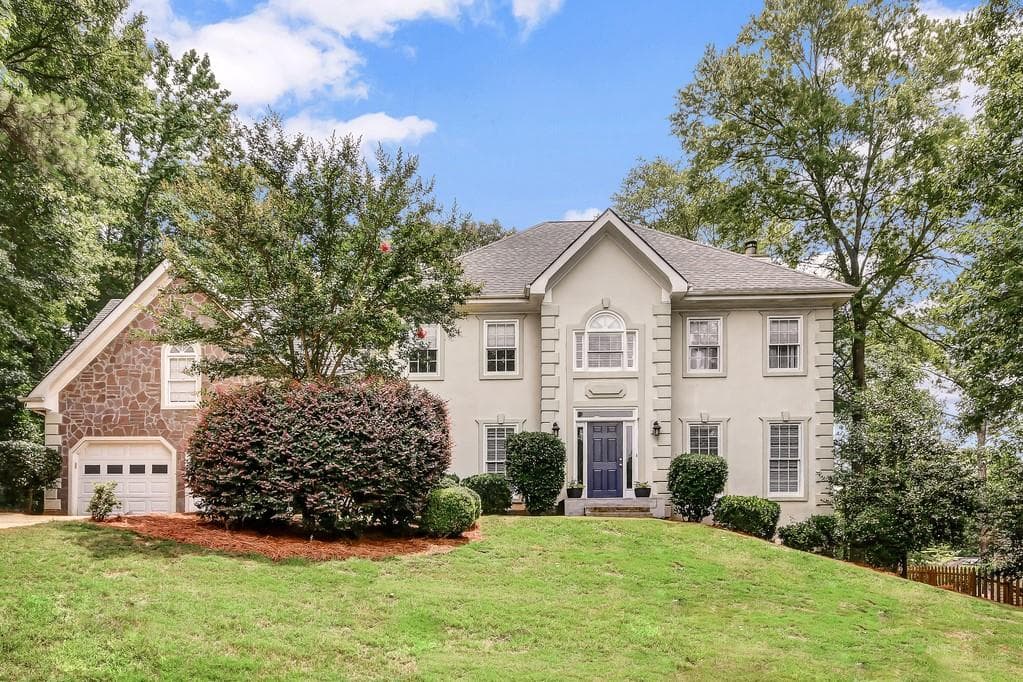6 bedroom, 4 bathroom, 4,970 sq ft single family residence sold at 3230 Waters Mill Drive, Alpharetta, GA 30022
