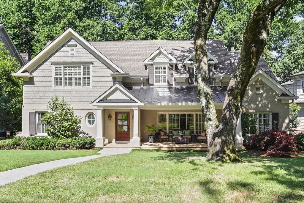 5 bedroom, 5 bathroom, 5,100 sq ft single family residence sold at 1722 WILDWOOD Road, Atlanta, GA 30306