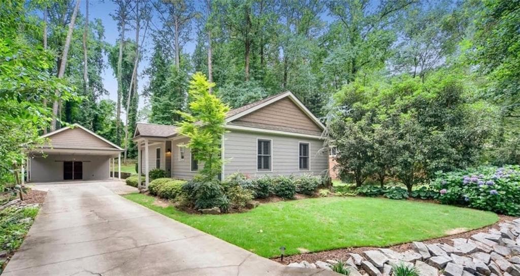 3 bedroom, 2 bathroom single family residence sold at 2206 Drew Valley Road, Brookhaven, GA 30319