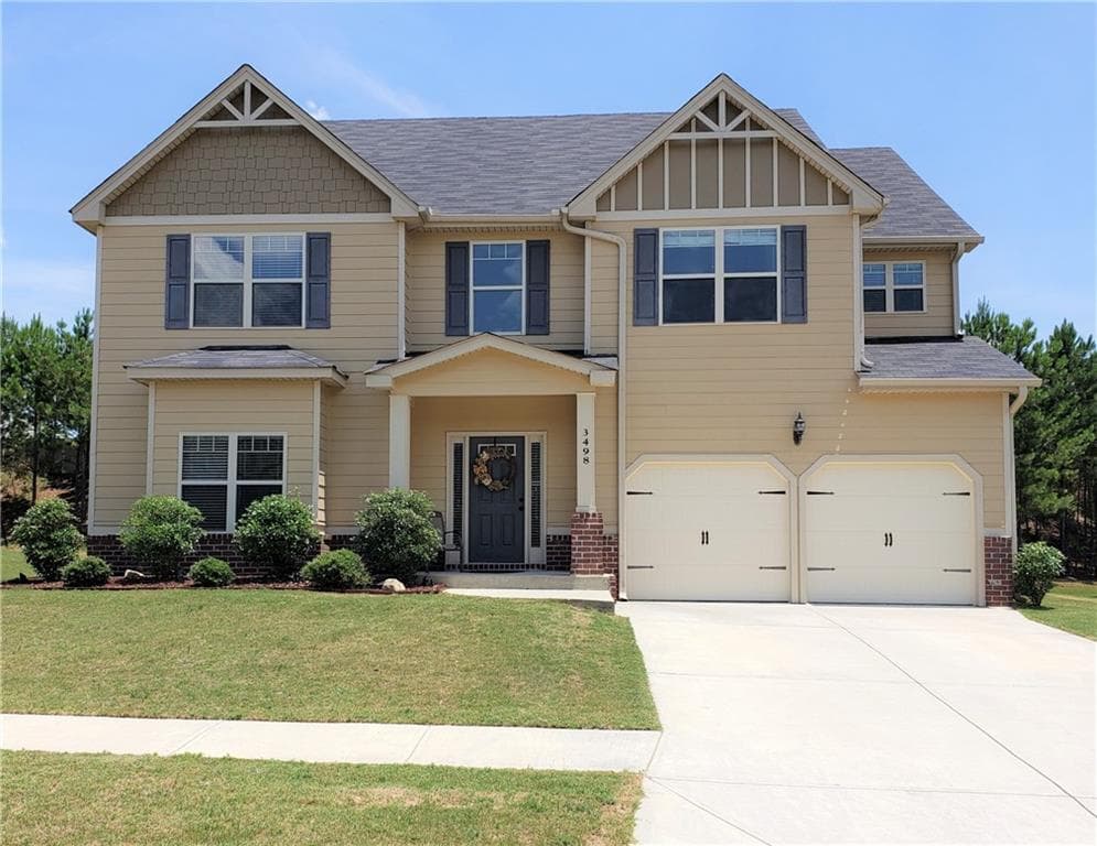 4 bedroom, 3 bathroom, 2,930 sq ft single family residence sold at 3498 Lake End Drive, Loganville, GA 30052