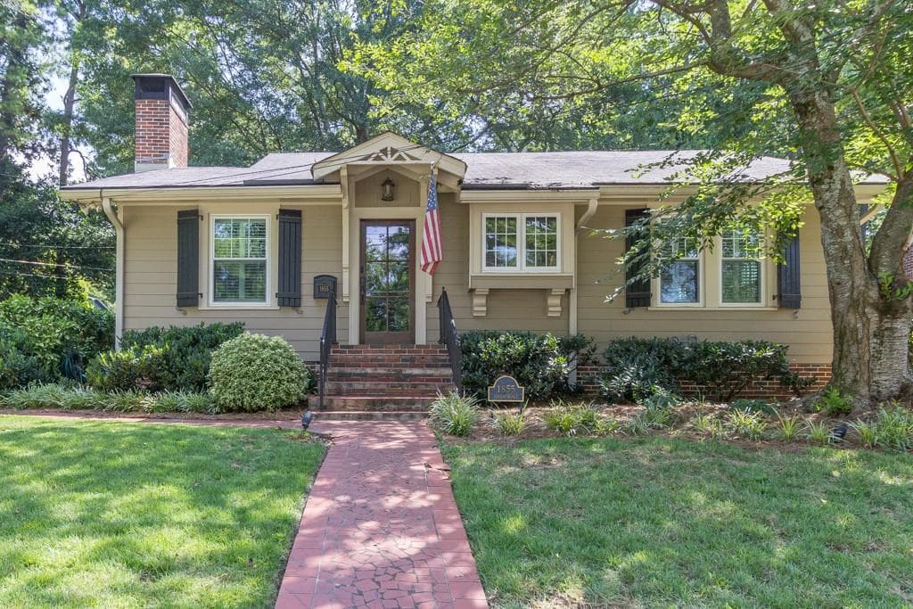 2 bedroom, 2 bathroom, 1,416 sq ft single family residence sold at 1855 Flagler Avenue, Atlanta, GA 30309