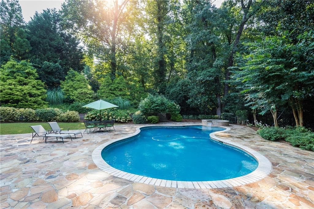 6 bedroom, 7 bathroom, 7,021 sq ft single family residence sold at 246 Lafayette Way, Atlanta, GA 30327
