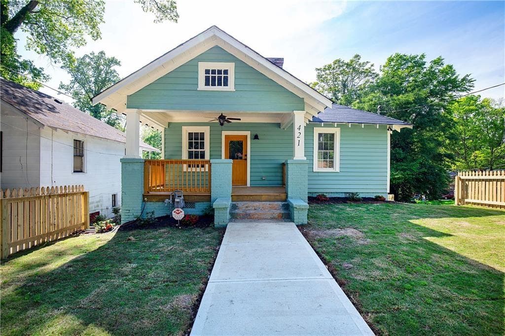 5 bedroom, 3 bathroom, 2,950 sq ft single family residence sold at 421 Atwood Street, Atlanta, GA 30310