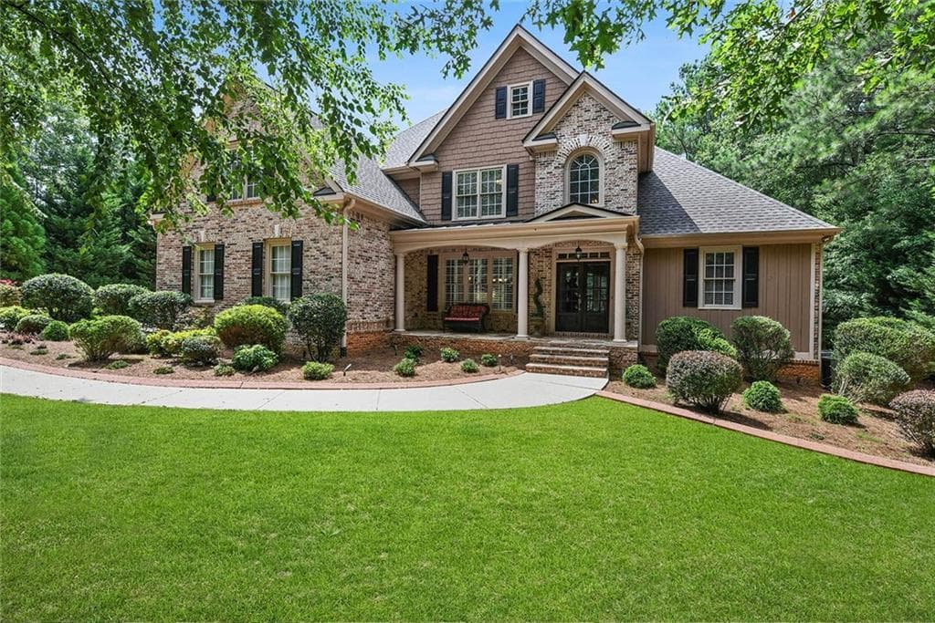 4 bedroom, 5 bathroom, 5,131 sq ft single family residence sold at 107 Smith Forest Lane, Alpharetta, GA 30004