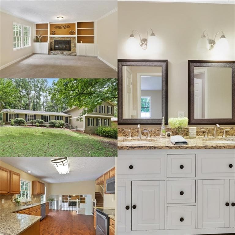 6 bedroom, 3 bathroom, 2,844 sq ft single family residence sold at 1727 Windsorbrooke Drive, Marietta, GA 30062