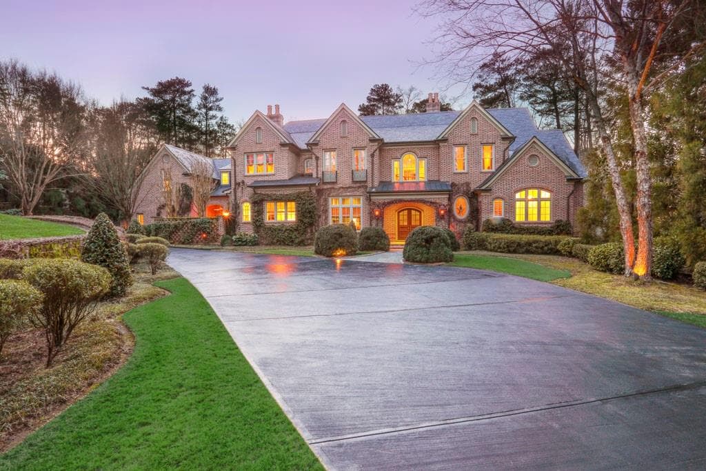 6 bedroom, 9 bathroom, 9,943 sq ft single family residence sold at 3610 Randall Mill Road, Atlanta, GA 30327