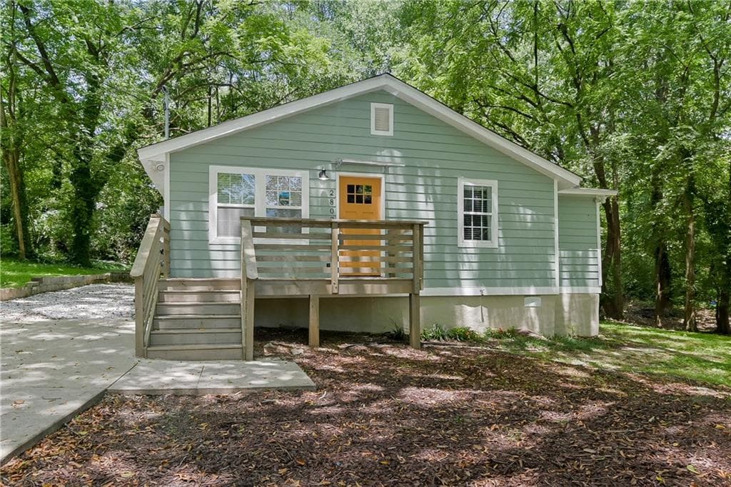3 bedroom, 2 bathroom, 1,152 sq ft single family residence sold at 2803 3rd Avenue, Atlanta, GA 30315