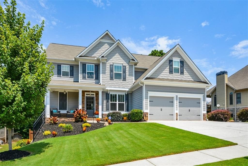 5 bedroom, 4 bathroom, 2,824 sq ft single family residence sold at 1329 Double Branches Lane, Dallas, GA 30132