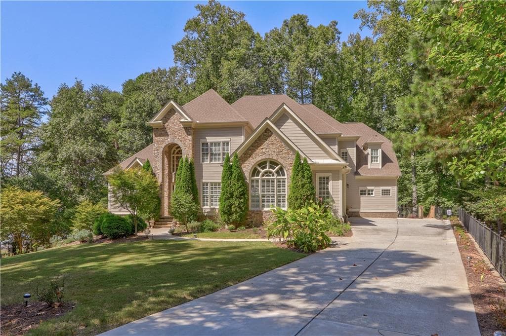 5 bedroom, 7 bathroom, 7,869 sq ft single family residence sold at 3187 Lake Ranch Drive, Gainesville, GA 30506