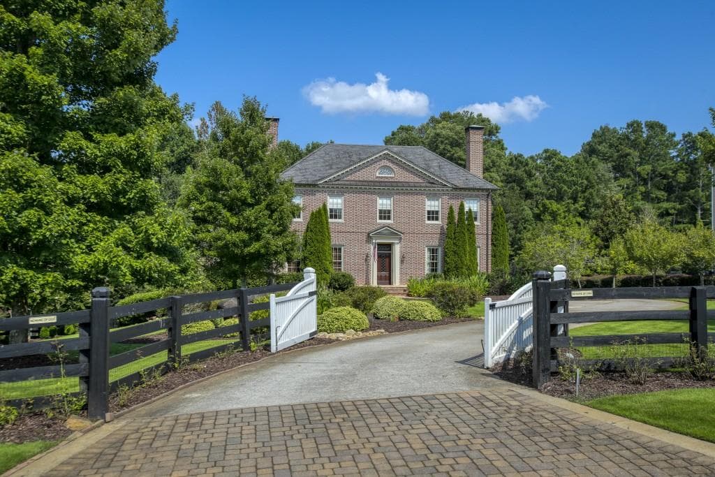 6 bedroom, 8 bathroom, 5,674 sq ft single family residence sold at 15235 Fairfax Lane, Milton, GA 30004