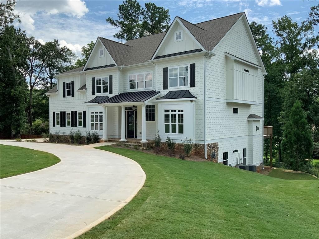 6 bedroom, 4 bathroom, 4,125 sq ft single family residence sold at 965 Upper Hembree Road, Roswell, GA 30076