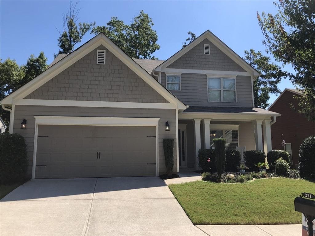 3 bedroom, 3 bathroom, 1,884 sq ft single family residence sold at 221 Manous Way, Canton, GA 30115