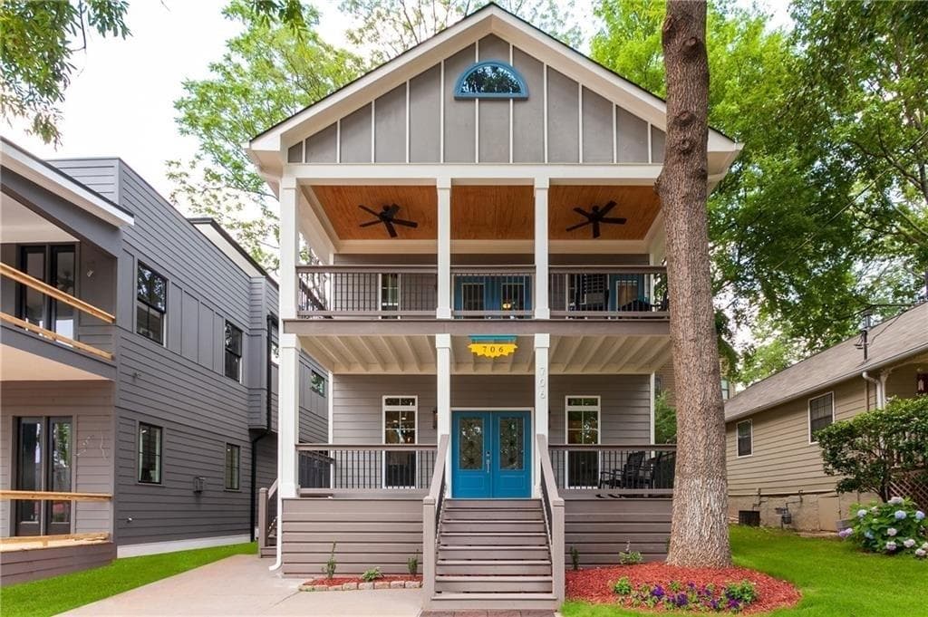 3 bedroom, 4 bathroom, 2,352 sq ft single family residence sold at 706 Grant Terrace, Atlanta, GA 30315