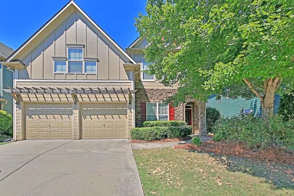 4 bedroom, 3 bathroom, 2,232 sq ft single family residence sold at 302 Downing Creek Trail, Canton, GA 30114