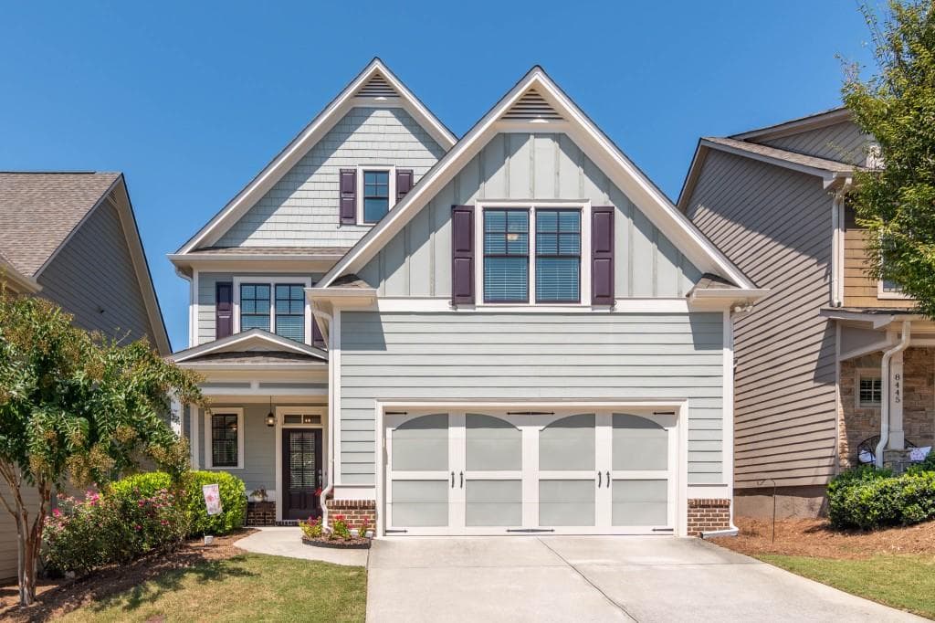 3 bedroom, 3 bathroom, 2,268 sq ft single family residence sold at 8435 Village School Drive, Cumming, GA 30041