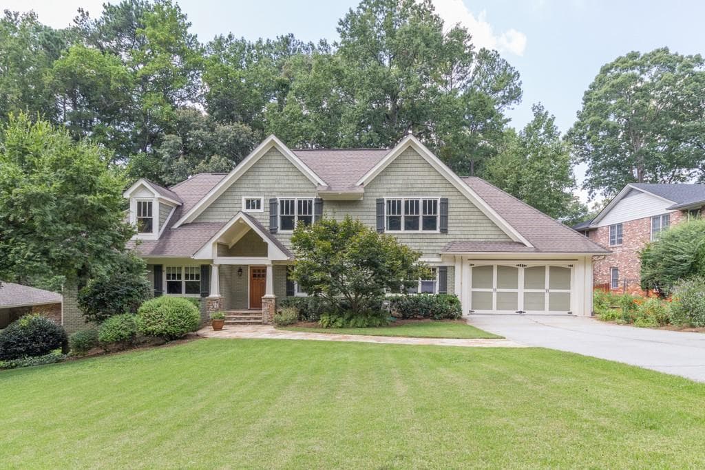 5 bedroom, 5 bathroom, 4,906 sq ft single family residence sold at 1356 Altamont Drive, Decatur, GA 30033