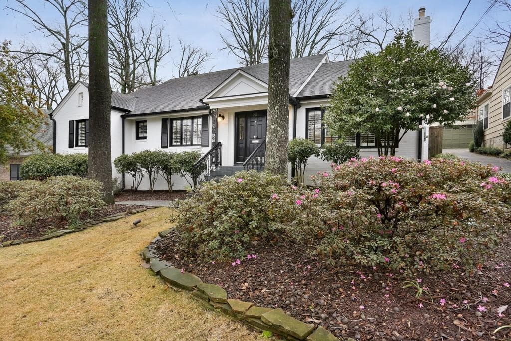 5 bedroom, 4 bathroom, 3,155 sq ft single family residence sold at 221 Beverly Road, Atlanta, GA 30309