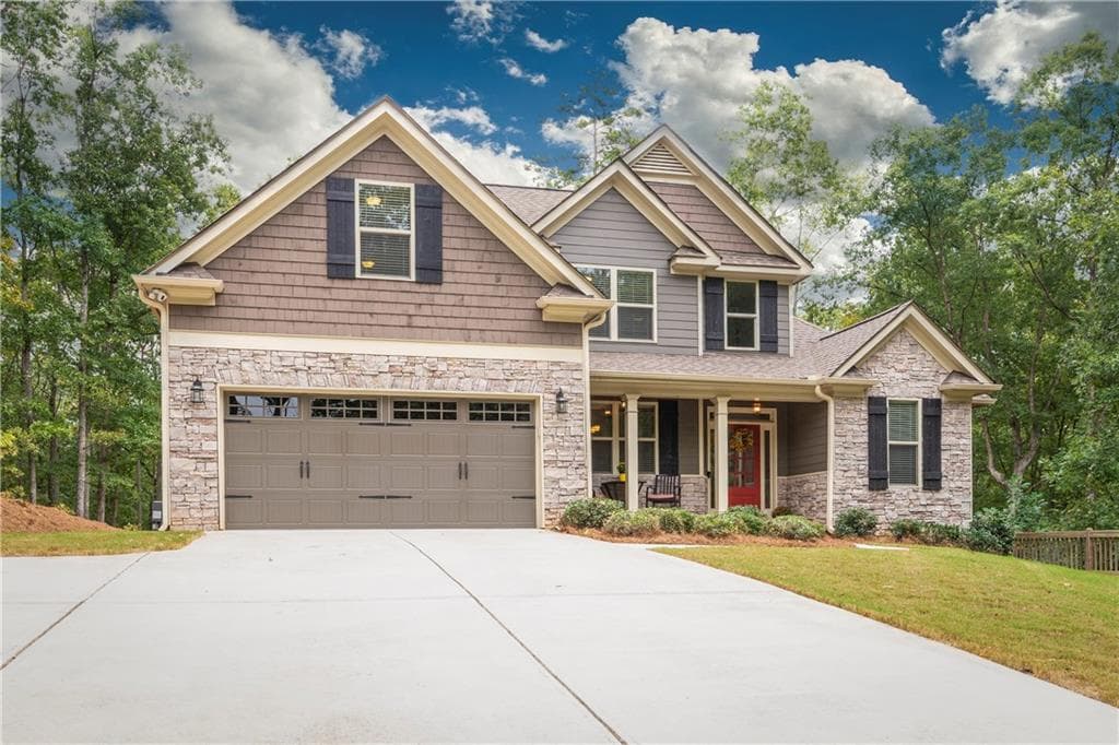 4 bedroom, 3 bathroom, 2,643 sq ft single family residence sold at 132 Amberleigh Drive, White, GA 30184