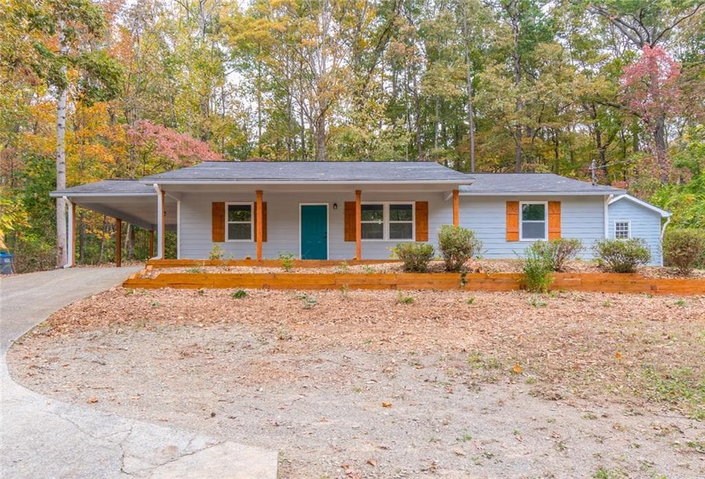 3 bedroom, 2 bathroom, 1,824 sq ft single family residence sold at 375 Crestwood Drive, Canton, GA 30114