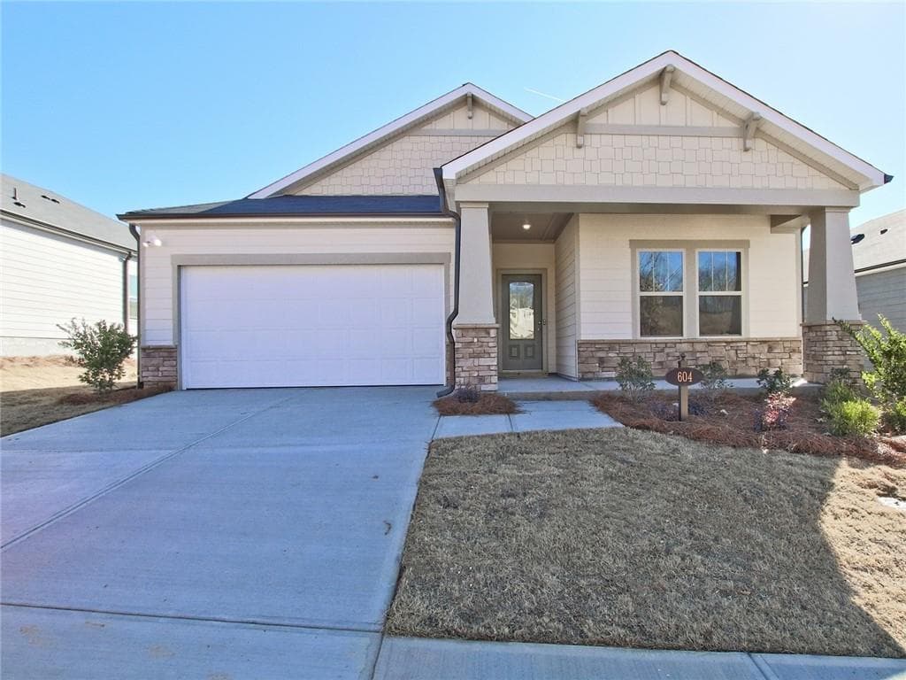 3 bedroom, 2 bathroom, 1,682 sq ft single family residence sold at 604 Valdosta Drive, Canton, GA 30114