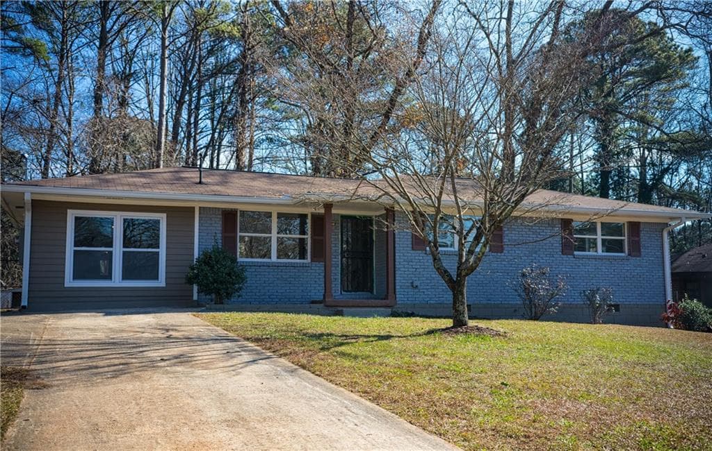 3 bedroom, 2 bathroom, 1,124 sq ft single family residence sold at 1724 Atherton Drive, Decatur, GA 30035