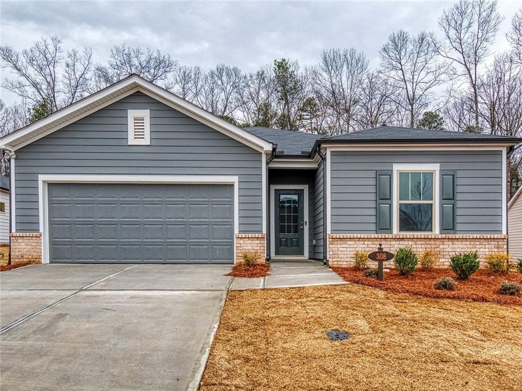 3 bedroom, 2 bathroom, 1,682 sq ft single family residence sold at 308 Denali Butte Terrace, Canton, GA 30114