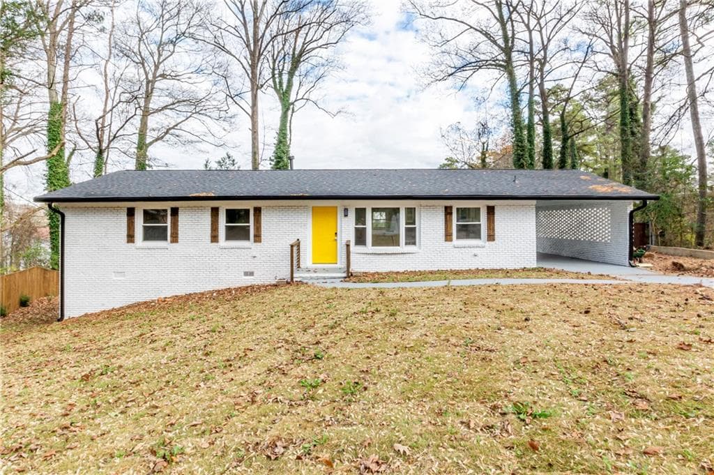 3 bedroom, 2 bathroom, 1,404 sq ft single family residence sold at 3150 Glenrose Court, Atlanta, GA 30354