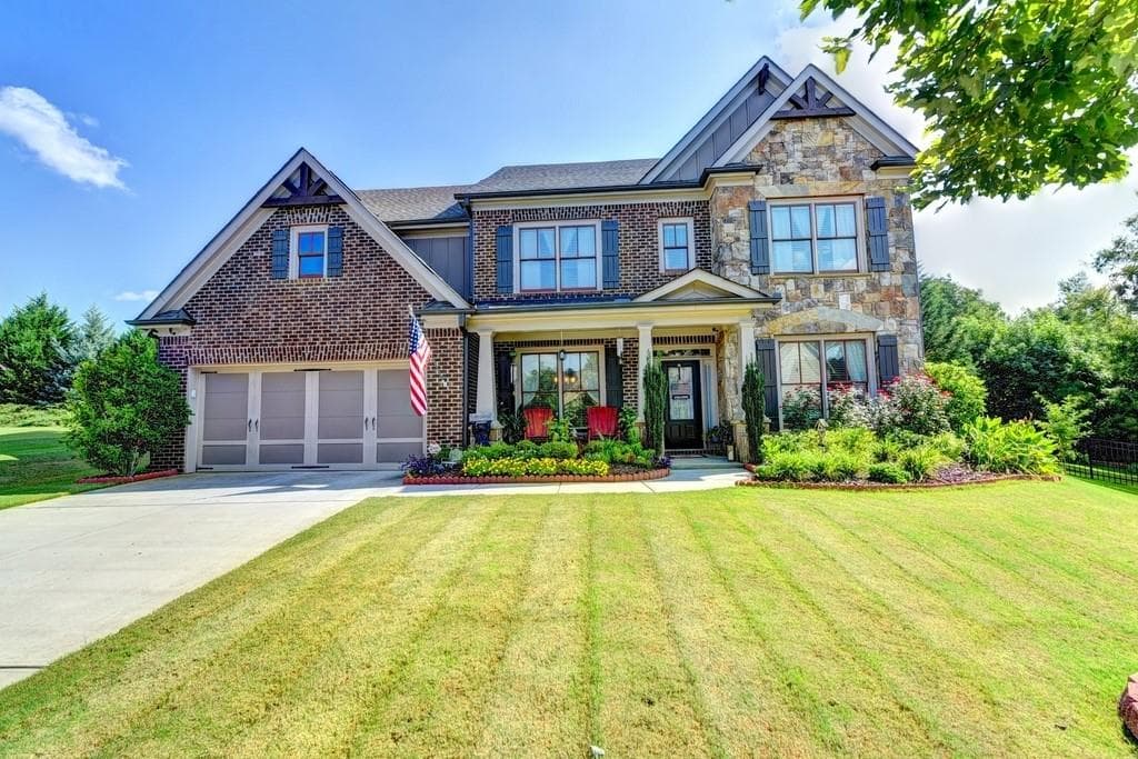 5 bedroom, 4 bathroom, 3,644 sq ft single family residence sold at 5107 SUNLAKE Drive, Hoschton, GA 30548