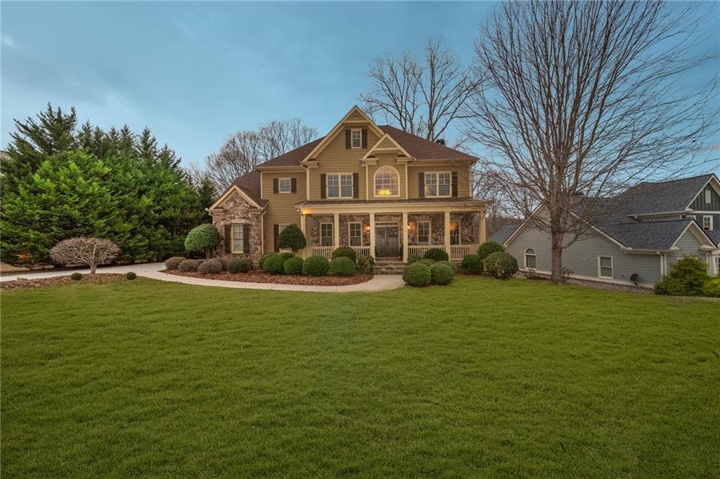 4 bedroom, 4 bathroom, 3,196 sq ft single family residence sold at 8775 MIca Creek, Ball Ground, GA 30107