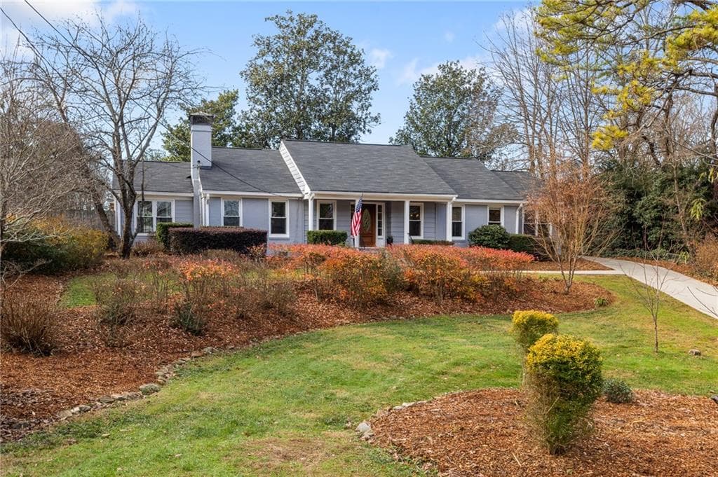 3 bedroom, 3 bathroom, 2,564 sq ft single family residence sold at 6422 Vernon Woods Drive, Atlanta, GA 30328