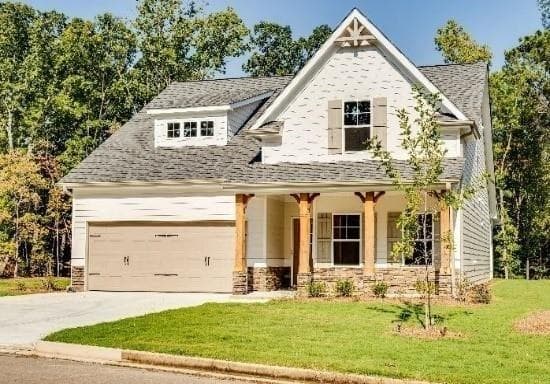 4 bedroom, 3 bathroom single family residence sold at 303 Feather Perch, Waleska, GA 30183