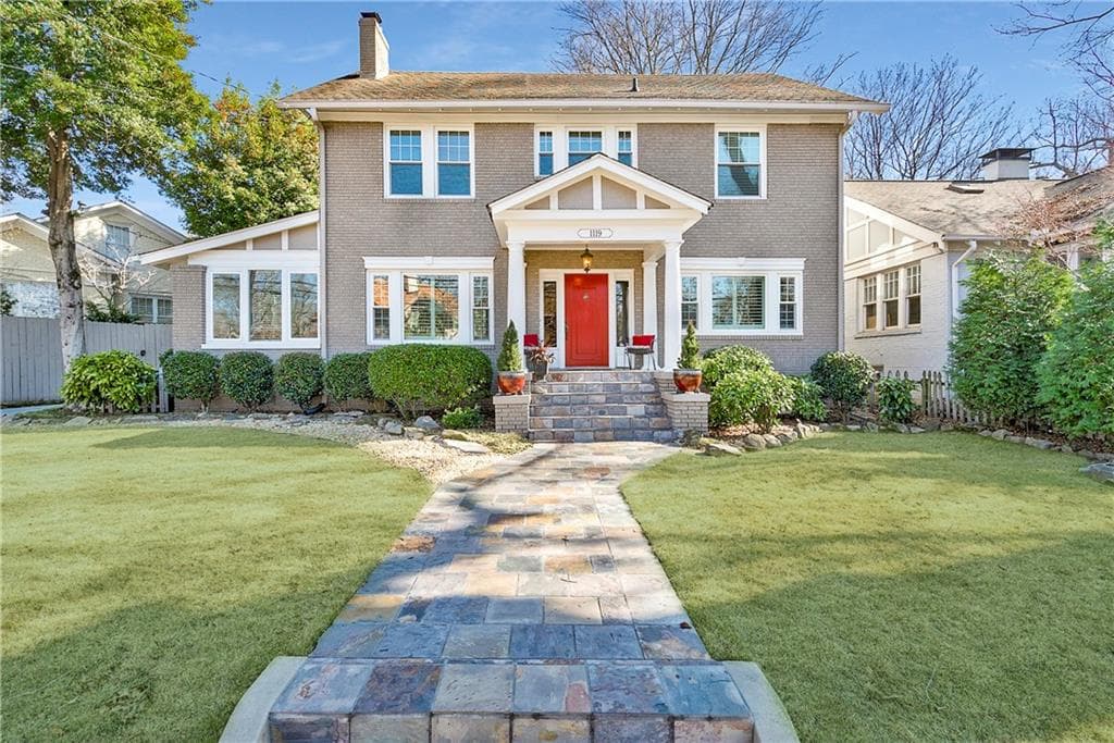 4 bedroom, 3 bathroom, 2,872 sq ft single family residence sold at 1119 Monroe Drive, Atlanta, GA 30306