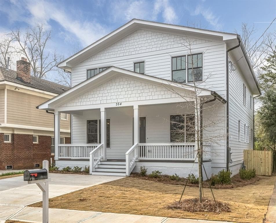 4 bedroom, 5 bathroom, 3,081 sq ft single family residence sold at 354 Clifford Avenue, Atlanta, GA 30317